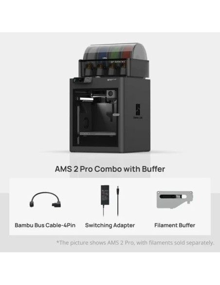 Bambu Lab P1S Combo | Impresora 3D Multicolor Rápida