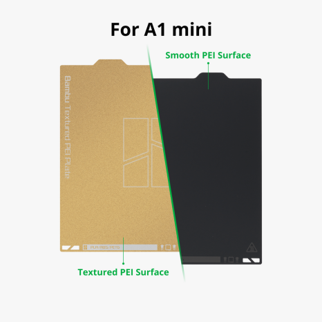Bambu Dual Texture PEI Plate | A1 Mini