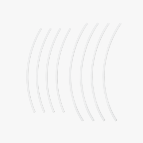Bambu PTFE Tube (8pcs) - For AMS inside
