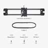 X-Axis Carbon Rods Assembly - X1 Series & P1 Series 2