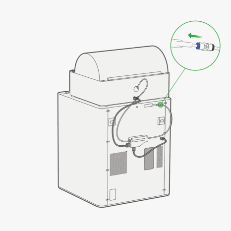 PTFE Tube Connector - X1 Series & P1 Series