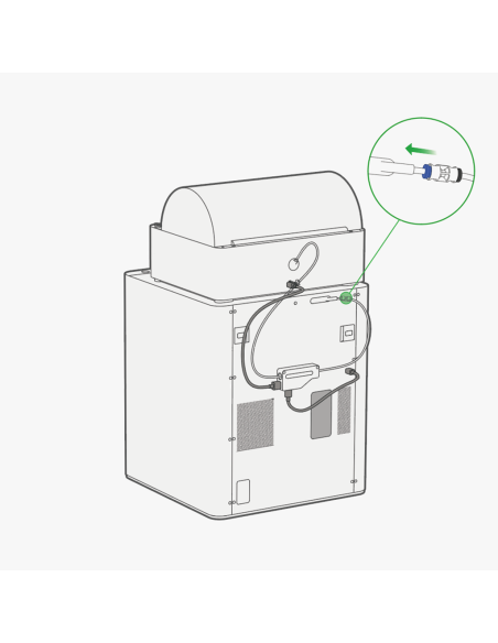 PTFE Tube Connector - X1 Series & P1 Series