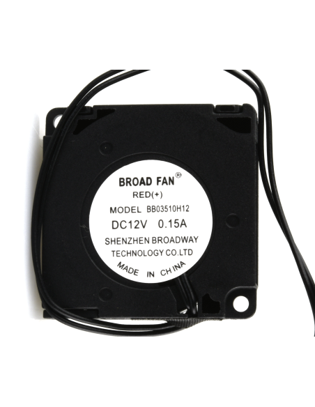 E2 Left Extruder Model Cooling Fan	- E2