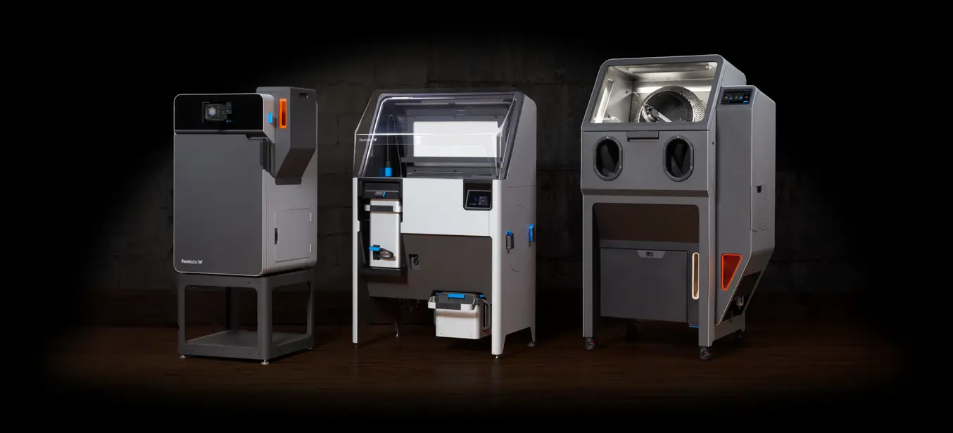Fuse 1+ 30W, Fuse Sift y Fuse Blast: ecosistema SLS de Formlabs